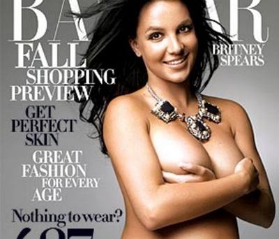 Britney Spears se nechala nafotit nahá pro Harper´s Bazaar.
